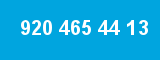 920 465 44 13